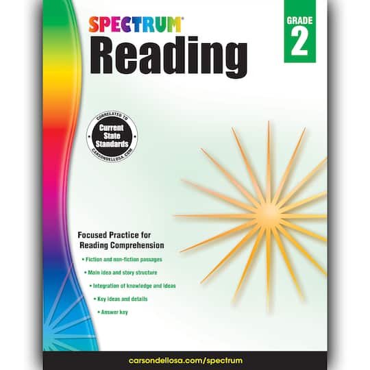Spectrum&#xAE; Paperback Reading Workbook, Grade 2